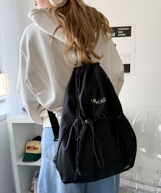 WEGO 【ユニセックス着用ITEM】別注Dickies2wayナップサック ブラック