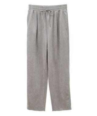 Green Parks マシュマロスエードシェフパンツ Gray Beige