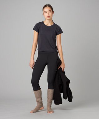 Chacott Chacott BALANCE 150309リブロングトレンカ ダークグレー