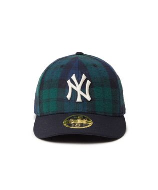 WEGO 【NEWERA/ユニセックス着用】NEWERA　LP5950　MLB　CHECK グリーン