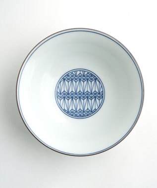 たち吉 【たち吉】染付宝づくし小鉢〈５個〉波佐見焼 ホワイト×ブルー