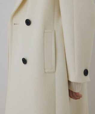 GRACE CONTINENTAL ショートビーバーロングコート キナリ