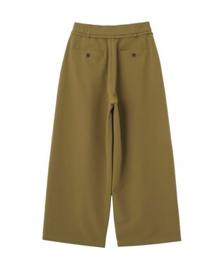 AMERICAN HOLIC リボン付きタックワイドパンツ Khaki