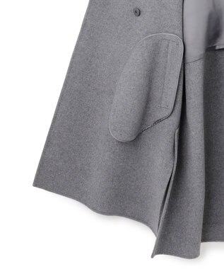 23区 L 【VERYベストアウター大賞「ロングアウター賞」受賞！/滝沢眞規子さん着用】 MANTECOPure リバー チェスターコート ミディアムグレー系