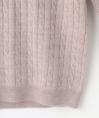 J.PRESS LADIES L 【洗える】KNIT BASIC クルーネック ニット ベージュ系