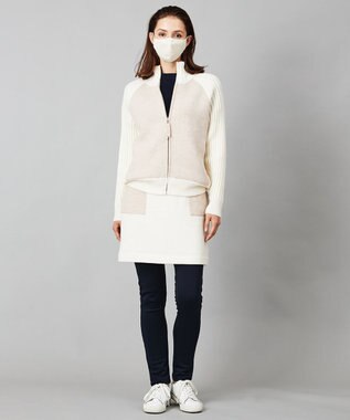 23区GOLF お肌へのやさしさとスタイリッシュさを両立【UNISEX】【保湿/日本製】マスク ベージュ系