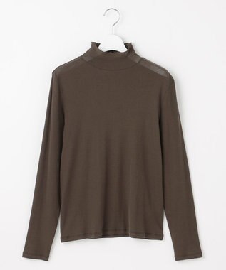 J.PRESS LADIES L 【WEB限定】シアーストレッチフライス メローネック シアー カットソー