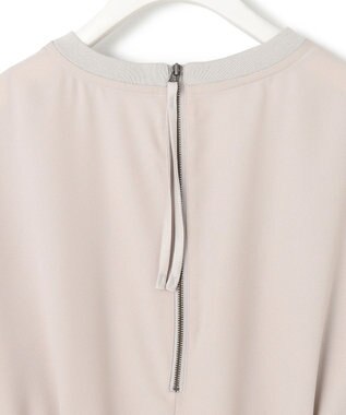 ICB L 【WEB限定・接触冷感・UVケア・速乾・防シワ・洗える】 FluidBackSatin  ワンピース トープ系