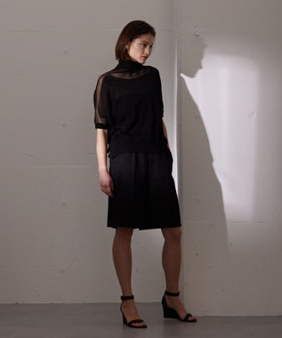 BEIGE， LIANE / タートルプルオーバー Black