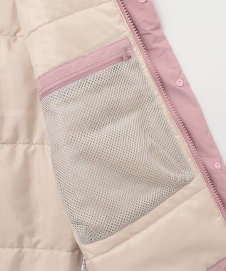 SHARE PARK LADIES 【UNISEX】蓄熱中綿モンスターベスト（S・Mサイズ） スモークピンク