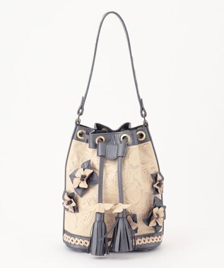 GRACE CONTINENTAL Flower Motif Bag