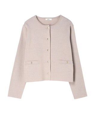 earth music&ecology スポンディッシュポケット付きカーディガン Beige