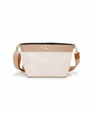 TOPKAPI 【Breath TOPKAPI】RIPPLE リプル スリム ミニショルダー バッグ アイボリー