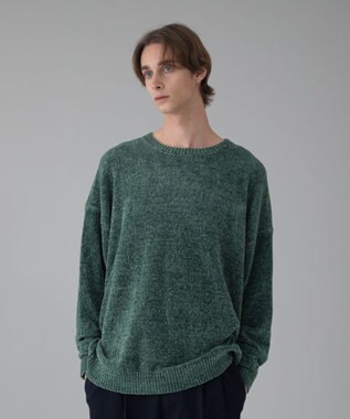 WEGO 【ユニセックス着用ITEM/MLサイズ展開】ベロアモールプルオーバー