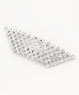 steppi ビジュー シュークリップ シルバー