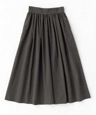 uncrave 【撥水・UVカット・接触冷感】プルーフナイロン フレアスカート スレート