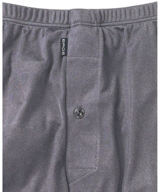 WACOAL MEN トランクス　肌になじむ上質なはきごこち。　接触冷感　通気性　前開き　/ブロス　GT7130 グレー