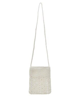 Green Parks ・ＱＵＯＮ　マクラメメタルミニショルダー