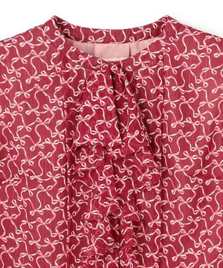 TOCCA 【美人百花掲載】【消臭】RIBBON AND RIBBON ブラウス ワイン系5