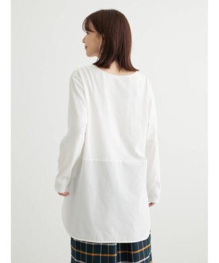 Green Parks 裾ドッキングホワイトインナー Off White