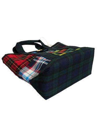 +RING 【ランチバッグ】傘生地を使用した撥水ミニトートバッグ XS CHK SR433 マルチカラー