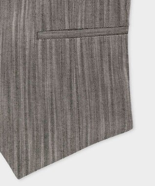 Paul Smith ドレープヘリンボーン ベスト グレー