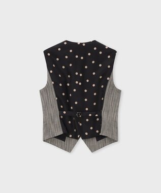 Paul Smith ドレープヘリンボーン ベスト グレー