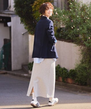 AMERICAN HOLIC イージーケアテーラードジャケット Navy