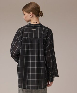 GRACE CONTINENTAL オーガン2WAYシャツ ブラック