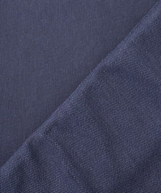 ANY 【洗濯機可】ミニ裏毛モックネックプルオーバー ブルー