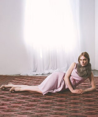 TOCCA 【洗える】MOONFLOWER ドレス ピンク系