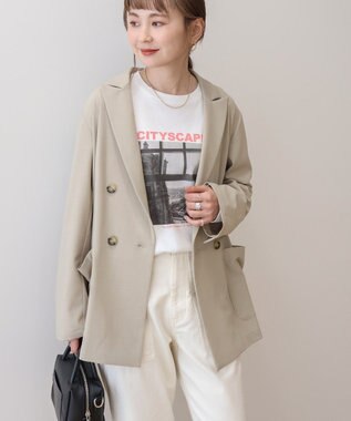 AMERICAN HOLIC イージーケアテーラードジャケット Beige