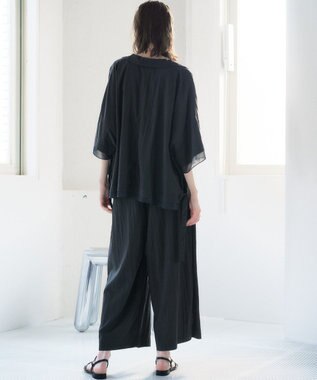 YECCA VECCA 【UVカット/遮熱/接触冷感】COOL袖シアージャケット Charcoal Gray