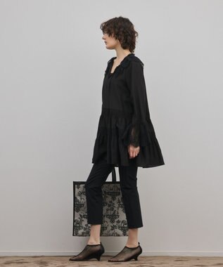 GRACE CONTINENTAL アニマルジャガードトートバッグ キナリ