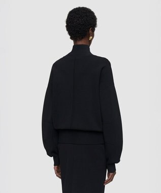 JOSEPH コンパクトミラノ　ボンバージャケット Black