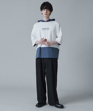 WEGO ドルマンポンチフードT（S） ブルー