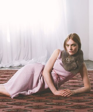 TOCCA 【洗える】MOONFLOWER ドレス ピンク系