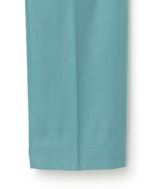 ICB 【接触冷感・洗える】エステルラミーチンツ テーパードパンツ セルリアン系