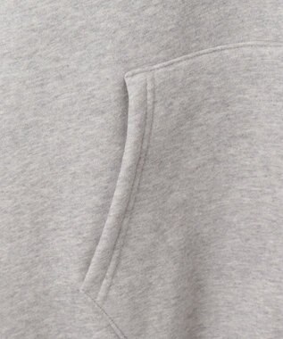 WEGO 【裏起毛】BROOKLYNロゴビッグパーカー グレー