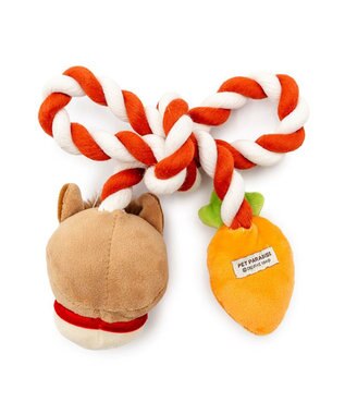 PET PARADISE ペットパラダイス ロープトイ 干支 午 うま ブラウン