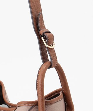 LA BAGAGERIE 【maison vert】 【シュリンク合皮・軽量】変形2WAYバッグ グレー