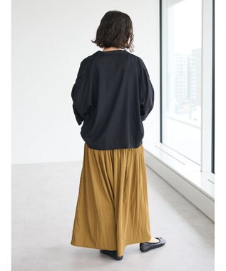 CRAFT STANDARD BOUTIQUE レーヨンワイドシャツ Black