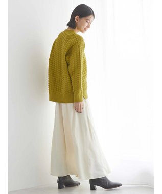 AMERICAN HOLIC エコカルットポコポコプルオーバー Mustard