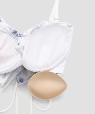 San-ai Resort（三愛水着楽園） 【SALE】軽い着け心地でしっかり盛れる【楽盛り水着】　ワイヤービキニ　7S・9M・11L　【San-ai Resort（サンアイリゾート）】 ホワイト×グレー