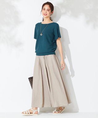 接触冷感 Uvケア 清涼リネン ガウチョパンツ Any Fam ファッション通販 公式通販 オンワード クローゼット 接触冷感 Uvケア 清涼リネン ガウチョパンツ Any Fam ファッション通販 公式通販 オンワード クローゼット