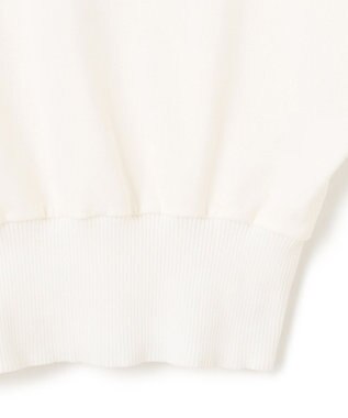 uncrave ダブルフェイスジャージー ドルマンスリーブリブトップス オフ