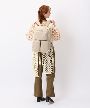 ACE BAGS & LUGGAGE W&.Day/Night ミュッケ オーガナイズドリュック A4サイズ 14.0インチPC収納 大容量 15576 ダブルアンドデイナイト ライトベージュ