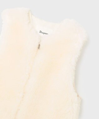 GRACE CONTINENTAL ウールボアコンビジレ キナリ