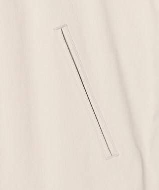 23区 L 【先行予約】2WAYストレッチタフタ ギャザーブルゾン ベージュ系