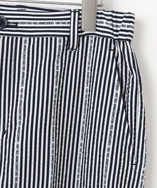 23区GOLF 【MEN】【撥水】ロゴストライプパンツ ネイビー系2